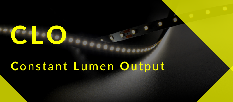 CLO - Constant Lumen Output - Il controllo intelligente del flusso luminoso LED